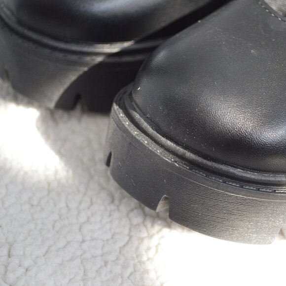 Black Retro French Style Thick-Soled Mary Jane Shoes - US 6 Women's *NEVER WORN* - Picture 4 of 6